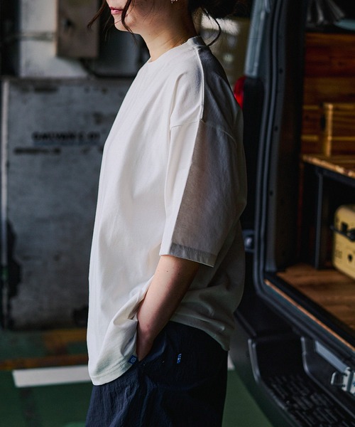 GORDON MILLER（ゴードンミラー）の「GORDON MILLER（ゴードンミラー） STAND UP/T (スタンドアップティー)(4colors)(Men's)(GM201)（Tシャツ/カットソー・メンズ・ホワイト/グレー/ピンク/グリーン・M/L）」の22枚目の写真