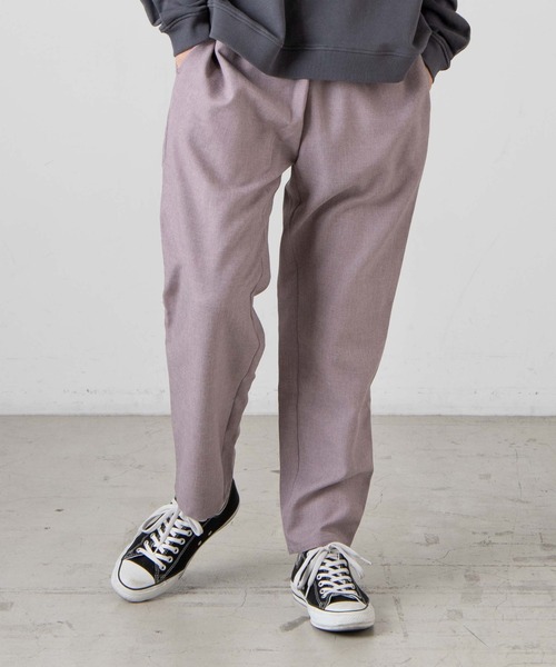 WEGO（ウィゴー）の「WEGO/リネンライクシェフパンツ（チノパンツ・メンズ・ブラック/ライトパープル/ピンク/ベージュ/ターコイズブルー/ダークオレンジ/ワイン・SMALL/LARGE/MEDIUM）」の6枚目の写真