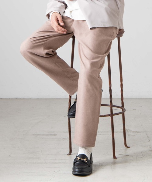 WEGO（ウィゴー）の「WEGO/リネンライクシェフパンツ（チノパンツ・メンズ・ブラック/ライトパープル/ピンク/ベージュ/ターコイズブルー/ダークオレンジ/ワイン・SMALL/LARGE/MEDIUM）」の7枚目の写真