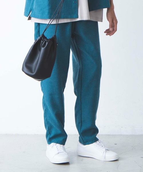 WEGO（ウィゴー）の「WEGO/リネンライクシェフパンツ（チノパンツ・メンズ・ブラック/ライトパープル/ピンク/ベージュ/ターコイズブルー/ダークオレンジ/ワイン・SMALL/LARGE/MEDIUM）」の5枚目の写真