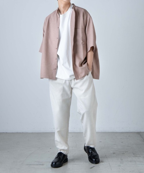 WEGO（ウィゴー）の「WEGO/リネンライクシェフパンツ（チノパンツ・メンズ・ブラック/ライトパープル/ピンク/ベージュ/ターコイズブルー/ダークオレンジ/ワイン・SMALL/LARGE/MEDIUM）」の20枚目の写真