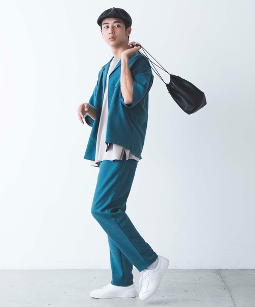 WEGO（ウィゴー）の「WEGO/リネンライクシェフパンツ（チノパンツ・メンズ・ブラック/ライトパープル/ピンク/ベージュ/ターコイズブルー/ダークオレンジ/ワイン・SMALL/LARGE/MEDIUM）」の8枚目の写真