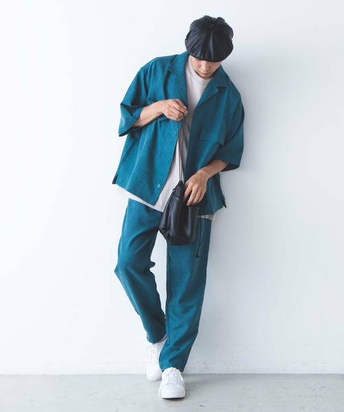 WEGO（ウィゴー）の「WEGO/リネンライクシェフパンツ（チノパンツ・メンズ・ブラック/ライトパープル/ピンク/ベージュ/ターコイズブルー/ダークオレンジ/ワイン・SMALL/LARGE/MEDIUM）」の9枚目の写真