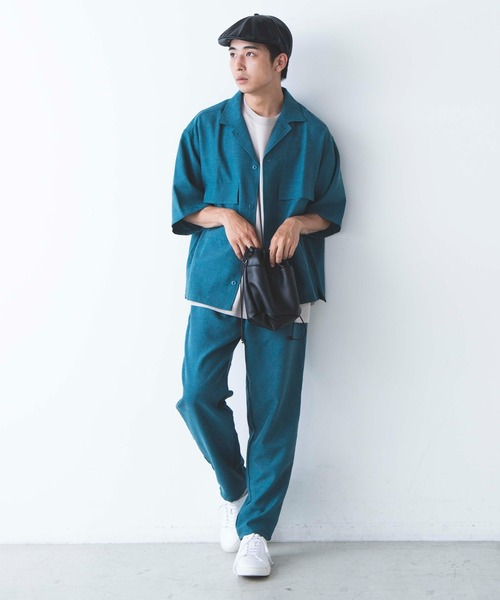 WEGO（ウィゴー）の「WEGO/リネンライクシェフパンツ（チノパンツ・メンズ・ブラック/ライトパープル/ピンク/ベージュ/ターコイズブルー/ダークオレンジ/ワイン・SMALL/LARGE/MEDIUM）」の10枚目の写真