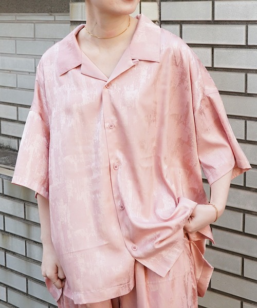 nimiru(ニミル)の「【セットアップ対応】ゆるてろシャツ(シャツ/ブラウス・レディース・グリーン/ブラック/ピンク・FREE)」の11枚目の写真