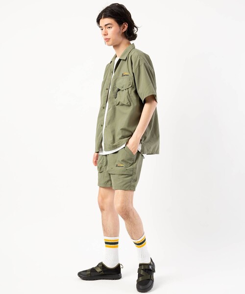 MANASTASH（マナスタッシュ）の「MANASTASH/マナスタッシュ RIVER SHIRT/リバーシャツ（シャツ/ブラウス・メンズ・ブラック/キャメル/その他9・MEDIUM/LARGE/X-LARGE）」の8枚目の写真