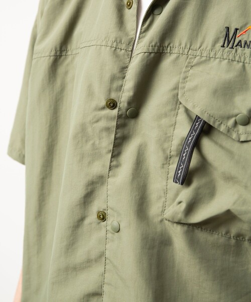 MANASTASH（マナスタッシュ）の「MANASTASH/マナスタッシュ RIVER SHIRT/リバーシャツ（シャツ/ブラウス・メンズ・ブラック/キャメル/その他9・MEDIUM/LARGE/X-LARGE）」の16枚目の写真