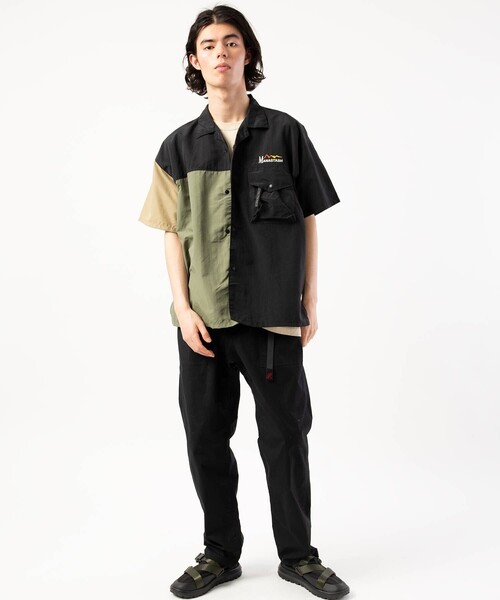 MANASTASH（マナスタッシュ）の「MANASTASH/マナスタッシュ RIVER SHIRT/リバーシャツ（シャツ/ブラウス・メンズ・ブラック/キャメル/その他9・MEDIUM/LARGE/X-LARGE）」の15枚目の写真