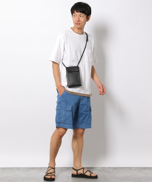 LAKOLE（ラコレ）の「フェイクレザーミニサコッシュバッグ / 945458（ショルダーバッグ・メンズ・ホワイト/ブラック/その他9・FREE）」の19枚目の写真