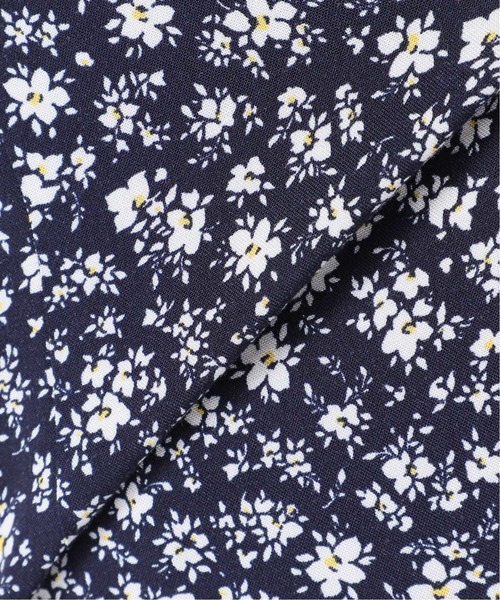 SLOBE IENA（スローブイエナ）の「Scatter Flower フレアスカート【ウエストゴム/手洗い可能】◆（スカート・レディース・ネイビー/グリーン・38/36）」の19枚目の写真