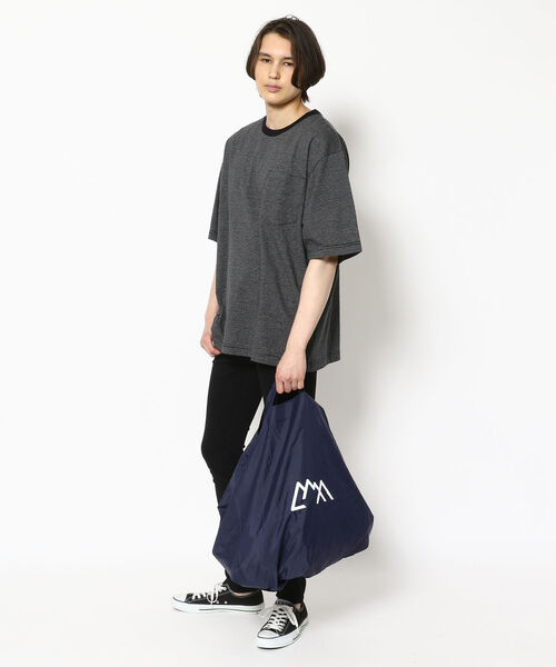 CMF OUTDOOR GARMENT（シーエムエフアウトドアガーメント）の「COMFY OUTDOOR GARMENT/コンフィアウトドアガーメント　COMFY SHOP BAG(LARGE)（トートバッグ・メンズ・ネイビー/グレー/ブラック・FREE）」の12枚目の写真