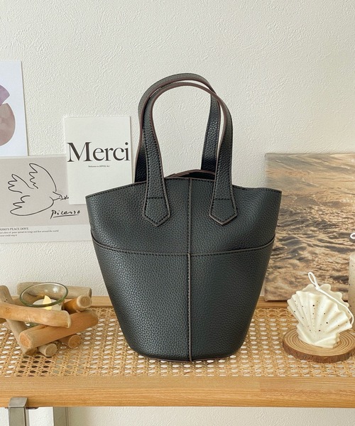 etade（エタード）の「2way バケットバッグ etda3（ショルダーバッグ・レディース・ホワイト/ブラック/ブラウン/グレイッシュベージュ・FREE）」の20枚目の写真