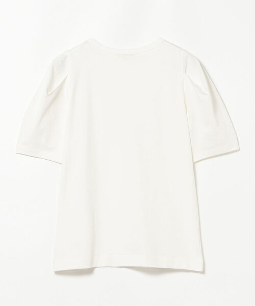 Ray BEAMS（レイビームス）の「Ray BEAMS / タック パワーショルダー Tシャツ（Tシャツ/カットソー・レディース・ホワイト/ブラック/ブルー系その他3・ONE SIZE）」の7枚目の写真