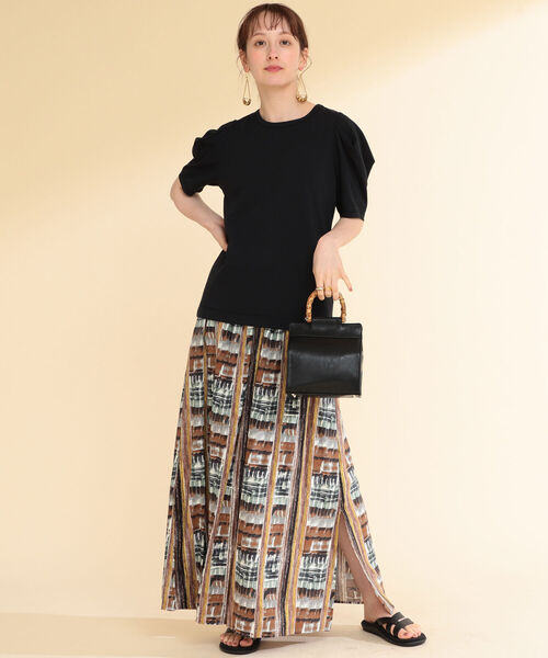 Ray BEAMS（レイビームス）の「Ray BEAMS / タック パワーショルダー Tシャツ（Tシャツ/カットソー・レディース・ホワイト/ブラック/ブルー系その他3・ONE SIZE）」の11枚目の写真