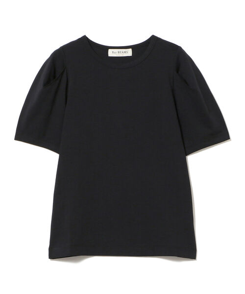 Ray BEAMS（レイビームス）の「Ray BEAMS / タック パワーショルダー Tシャツ（Tシャツ/カットソー・レディース・ホワイト/ブラック/ブルー系その他3・ONE SIZE）」の12枚目の写真