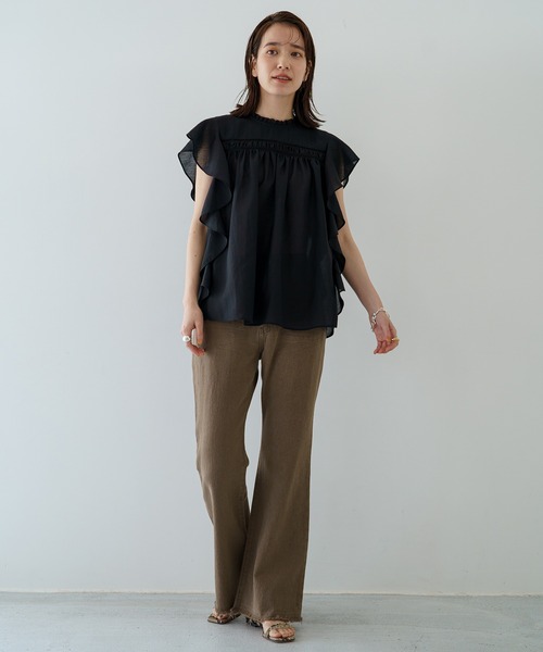 LOUNGEDRESS(ラウンジドレス)の「デニムパンツ(デニムパンツ・レディース・ブラック/モカ・SMALL/MEDIUM)」の20枚目の写真