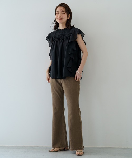 LOUNGEDRESS(ラウンジドレス)の「デニムパンツ(デニムパンツ・レディース・ブラック/モカ・SMALL/MEDIUM)」の22枚目の写真