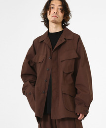 marka | marka / マーカ：JUNGLE FATIGUE JACKET - organic cotton compact silk weather -：M21C-02BL01C[COR](ミリタリージャケット)
