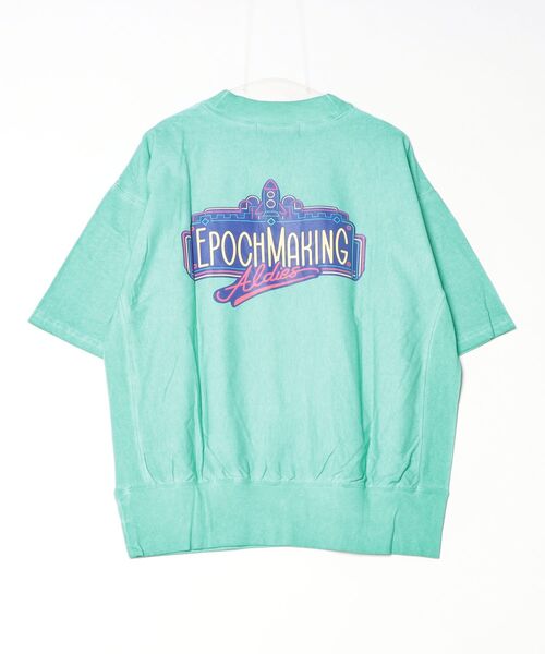 ALDIES(アールディーズ)の「Epoch Big Cut / エポックビッグカット(Tシャツ/カットソー・メンズ・グリーン/オレンジ/オフホワイト/ブラック・FREE)」の16枚目の写真