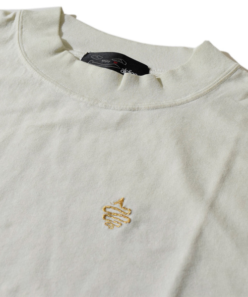 ALDIES(アールディーズ)の「Epoch Big Cut / エポックビッグカット(Tシャツ/カットソー・メンズ・グリーン/オレンジ/オフホワイト/ブラック・FREE)」の10枚目の写真