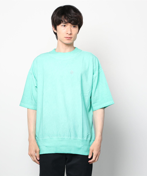 ALDIES(アールディーズ)の「Epoch Big Cut / エポックビッグカット(Tシャツ/カットソー・メンズ・グリーン/オレンジ/オフホワイト/ブラック・FREE)」の20枚目の写真