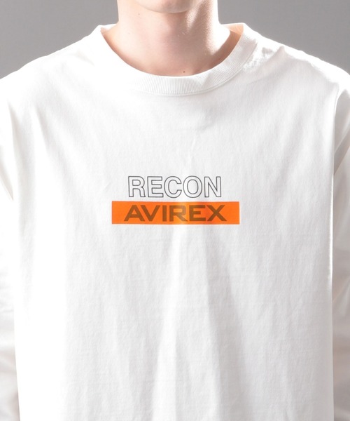 AVIREX（アヴィレックス）の「【AVIREX FLYER’S】ロングスリーブ Tシャツ リーコン / LS T-SHIRT RECON AF / アヴィレックス / AVIREX（Tシャツ/カットソー・メンズ・ブラック/ネイビー/オフホワイト/オレンジ・MEDIUM/LARGE/X-LARGE/XX-LARGE）」の11枚目の写真