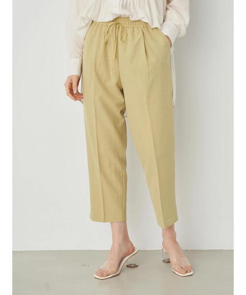 YECCA VECCA(イェッカヴェッカ)の「・サラサライージースリットパンツ*(その他パンツ・レディース・チャコールグレー/ピンク/イエロー/グリーン・S/M)」の7枚目の写真