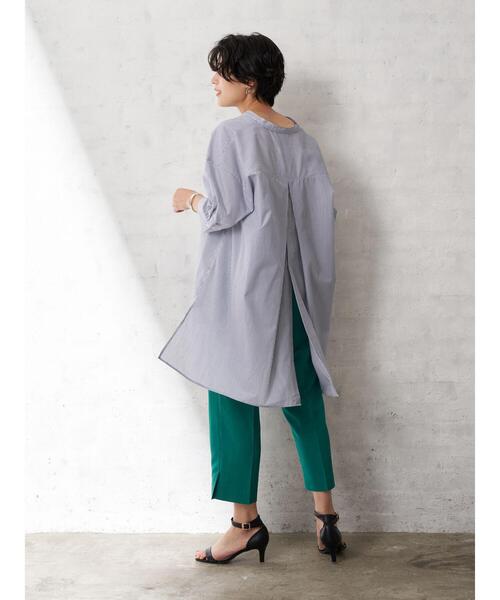 YECCA VECCA(イェッカヴェッカ)の「・サラサライージースリットパンツ*(その他パンツ・レディース・チャコールグレー/ピンク/イエロー/グリーン・S/M)」の12枚目の写真