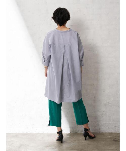 YECCA VECCA(イェッカヴェッカ)の「・サラサライージースリットパンツ*(その他パンツ・レディース・チャコールグレー/ピンク/イエロー/グリーン・S/M)」の13枚目の写真