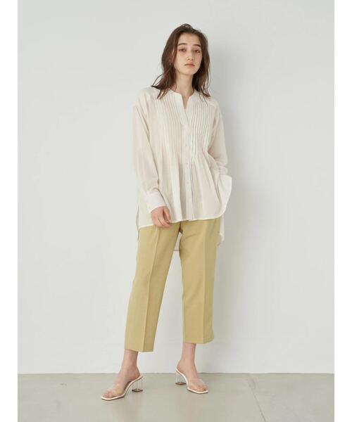 YECCA VECCA(イェッカヴェッカ)の「・サラサライージースリットパンツ*(その他パンツ・レディース・チャコールグレー/ピンク/イエロー/グリーン・S/M)」の17枚目の写真