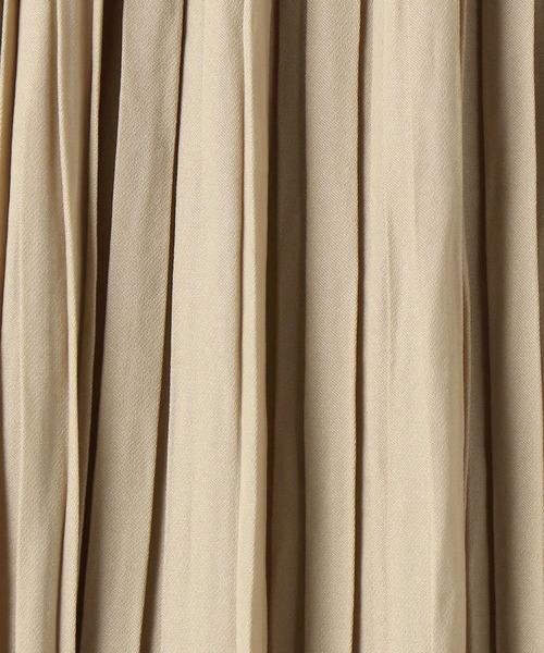 Grand PARK（グランドパーク）の「消しプリーツロングスカート（スカート・レディース・ネイビー/ベージュ/チャコールグレー/カーキ・FREE）」の8枚目の写真