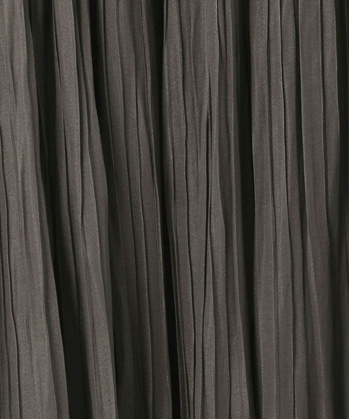 Grand PARK（グランドパーク）の「消しプリーツロングスカート（スカート・レディース・ネイビー/ベージュ/チャコールグレー/カーキ・FREE）」の9枚目の写真