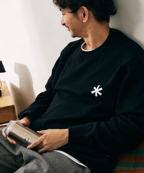 Snow Peak(スノーピーク)の「【Snow Peak×relume / スノーピーク】 Classic ロゴプリント スウェット(スウェット・メンズ・ブラック/ベージュ/グレー・MEDIUM/LARGE)」の21枚目の写真