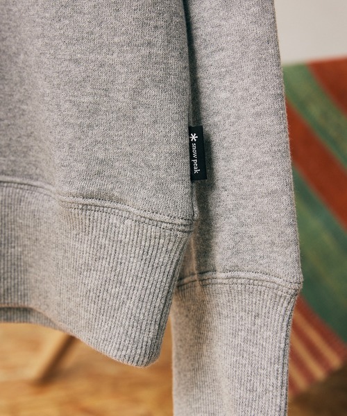 Snow Peak(スノーピーク)の「【Snow Peak×relume / スノーピーク】 Classic ロゴプリント スウェット(スウェット・メンズ・ブラック/ベージュ/グレー・MEDIUM/LARGE)」の18枚目の写真