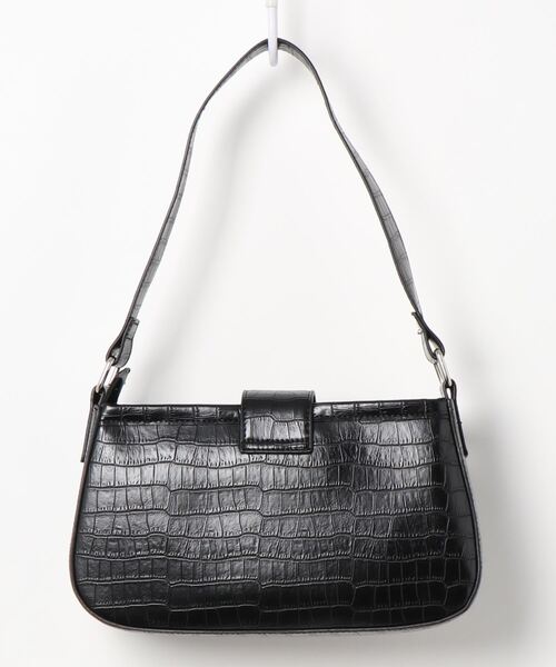 LAGUA GEM（ラグアジェム）の「CROCO CLEAR ONEHANDLE BAG（ショルダーバッグ・レディース・ブラック/ホワイト・FREE）」の17枚目の写真