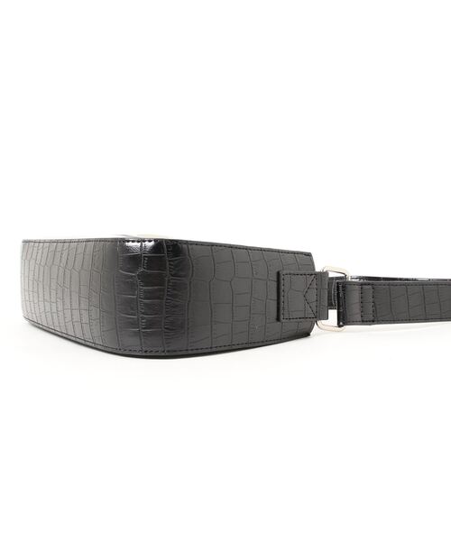 LAGUA GEM（ラグアジェム）の「CROCO CLEAR ONEHANDLE BAG（ショルダーバッグ・レディース・ブラック/ホワイト・FREE）」の18枚目の写真