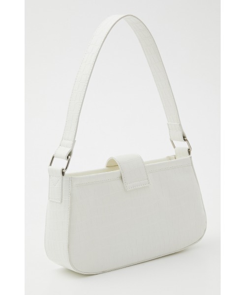 LAGUA GEM（ラグアジェム）の「CROCO CLEAR ONEHANDLE BAG（ショルダーバッグ・レディース・ブラック/ホワイト・FREE）」の5枚目の写真