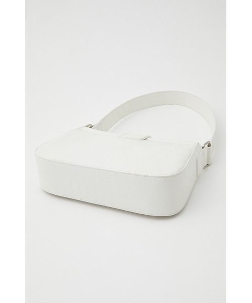 LAGUA GEM（ラグアジェム）の「CROCO CLEAR ONEHANDLE BAG（ショルダーバッグ・レディース・ブラック/ホワイト・FREE）」の6枚目の写真