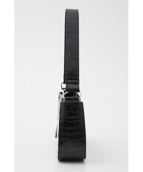 LAGUA GEM（ラグアジェム）の「CROCO CLEAR ONEHANDLE BAG（ショルダーバッグ・レディース・ブラック/ホワイト・FREE）」の11枚目の写真