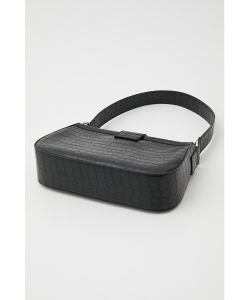 LAGUA GEM（ラグアジェム）の「CROCO CLEAR ONEHANDLE BAG（ショルダーバッグ・レディース・ブラック/ホワイト・FREE）」の13枚目の写真