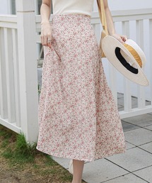 スカート ピンク 桃色系 花柄 ボタニカル柄 ファッション通販 Zozotown