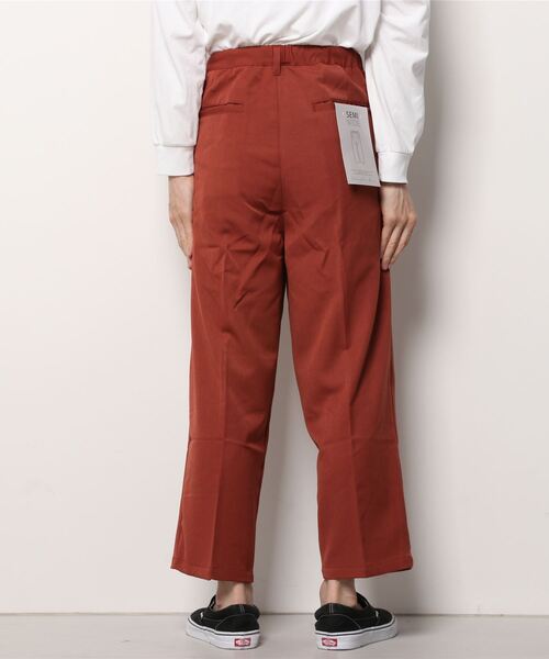 WEGO（ウィゴー）の「WEGO/セミワイドスラックス（スラックス・メンズ・ベージュ/ブラック/ダークオレンジ・SMALL/LARGE/MEDIUM）」の14枚目の写真