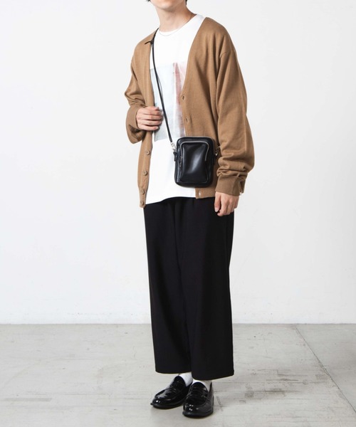 WEGO（ウィゴー）の「WEGO/セミワイドスラックス（スラックス・メンズ・ベージュ/ブラック/ダークオレンジ・SMALL/LARGE/MEDIUM）」の22枚目の写真