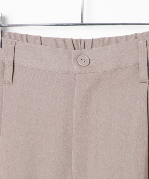 WEGO（ウィゴー）の「WEGO/セミワイドスラックス（スラックス・メンズ・ベージュ/ブラック/ダークオレンジ・SMALL/LARGE/MEDIUM）」の8枚目の写真