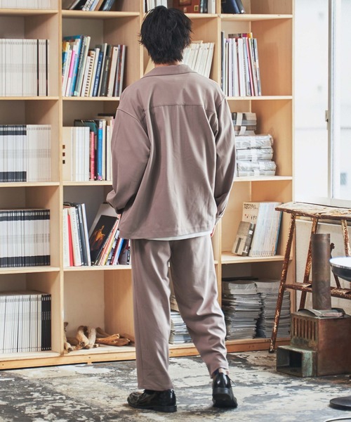 WEGO（ウィゴー）の「WEGO/セミワイドスラックス（スラックス・メンズ・ベージュ/ブラック/ダークオレンジ・SMALL/LARGE/MEDIUM）」の19枚目の写真