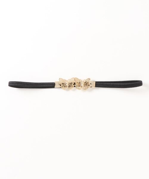 MAJESTIC LEGON(マジェスティックレゴン)の「フェミニンゴムベルト(ベルト・レディース・A/B/C/D・FREE)」の1枚目の写真