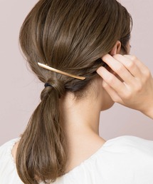 flower | プチシンプリーバレッタ(2ピース)(バレッタ/ヘアクリップ)