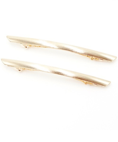 flower（フラワー）の「プチシンプリーバレッタ(2ピース)（バレッタ/ヘアクリップ・レディース・ゴールド/シルバー・FREE）」の17枚目の写真