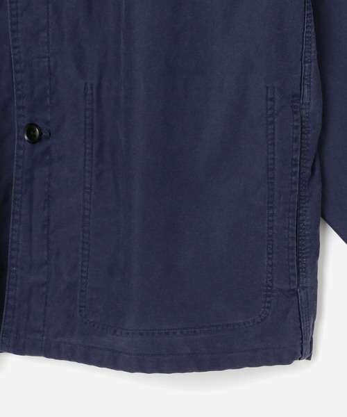 blurhms（ブラームス）の「【blurhmsROOTSTOCK】モールスキンワークジャケット USED WOMEN（カバーオール・レディース・ブルー系その他・2）」の3枚目の写真