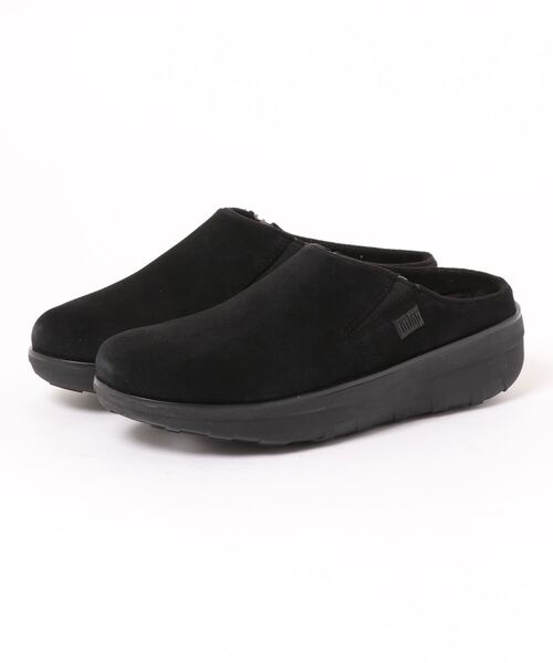 fitflop（フィットフロップ）の「【fitflop/フィットフロップ】LOAFF SUEDE CLOGS　サボ/クロッグ（その他シューズ・レディース・グリーン/ブラック・US7/US6）」の2枚目の写真